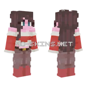 Xmas Girl Minecraft skin