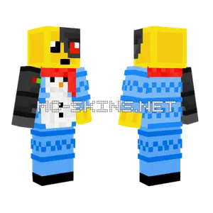 Xmas Minion Minecraft skin