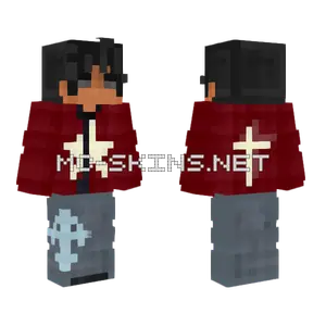 Y2K Boy Casual Minecraft skin