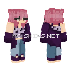 Y2K Nihachu Minecraft skin