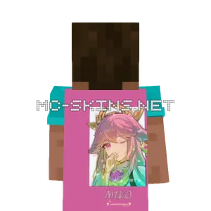 Yae Miko Armor cape, outside and lining