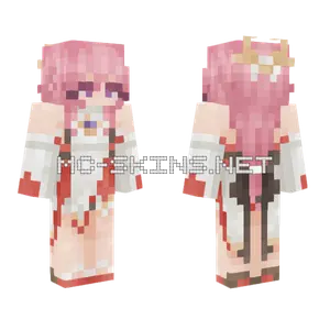 Yae Miko Skin Minecraft skin