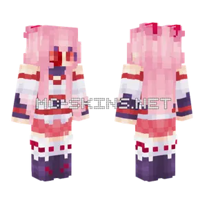 Yae Sakura Delta Minecraft skin