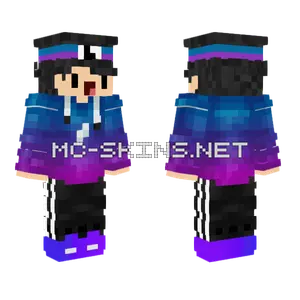 Yandry Galaxy Hoodie Minecraft skin