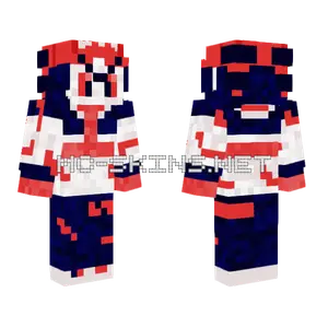 Yarara V2 Shading Blood Minecraft skin