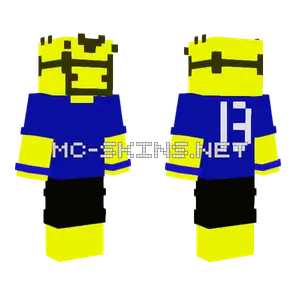 Yellow and Blue Robot