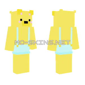 Yellow Bear Skin Minecraft skin