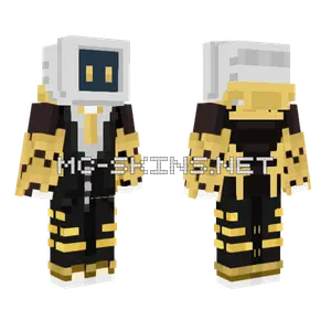 Yellow Birky Minecraft skin