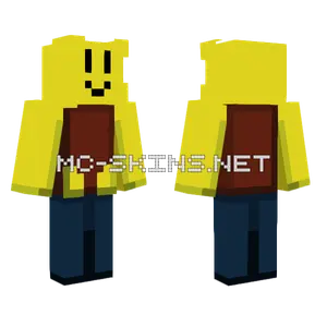 Yellow Block Character
