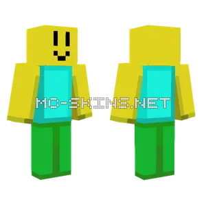 Yellow Block Person