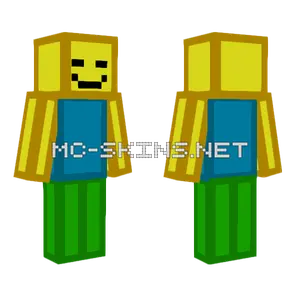 Yellow Blocky Character