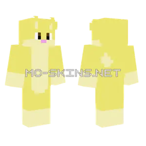 Yellow Cat Minecraft skin