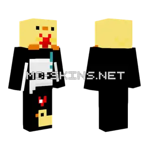 Yellow Chick Skin Minecraft skin
