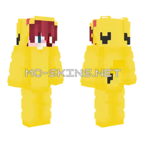 Yellow Creature Skin Minecraft skin