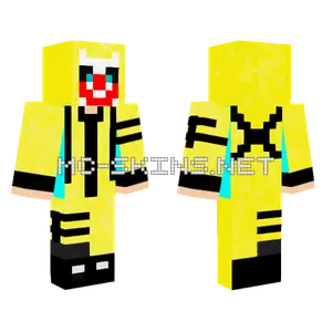 Yellow Criminal Bundle Minecraft skin