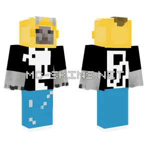 Yellow Dog Companion Minecraft skin