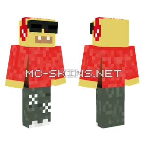 Yellow Dog Farmer Minecraft skin