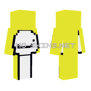 Yellow Dream Minecraft skin