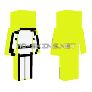 Yellow Dream v2 Minecraft skin