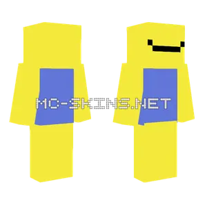 Yellow Duck Boy Minecraft skin