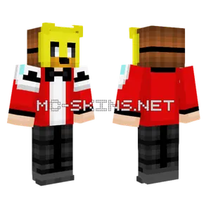 Yellow Duck Hoodie Minecraft skin