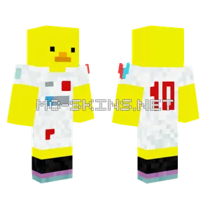 Yellow Duck Outfit Minecraft skin