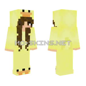Yellow Duck Outfit Minecraft skin