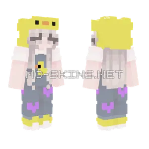 Yellow Duck Pajamas Minecraft skin