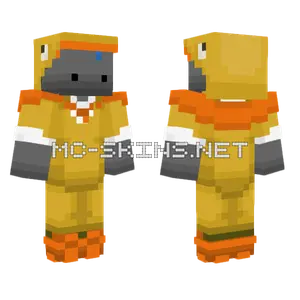 Yellow Duck Skin Minecraft skin