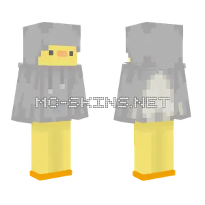 Yellow Duck Skin Minecraft skin