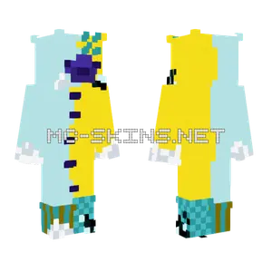 Yellow Duck Toy Minecraft skin