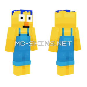 Yellow Guy DHMIS Minecraft skin