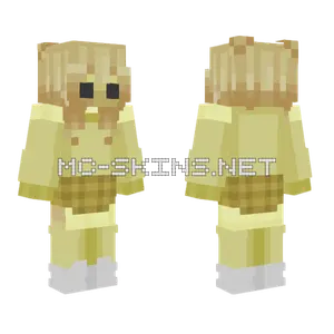Yellow Hair Girl Minecraft skin
