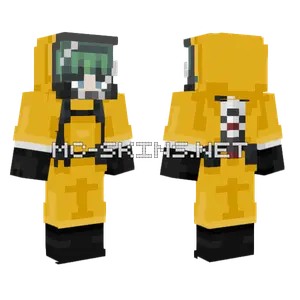 Yellow Hazmat Suit