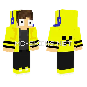 Yellow Hoodie Boy