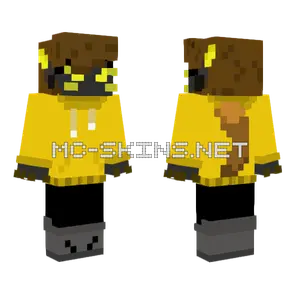 Yellow Hoodie Character