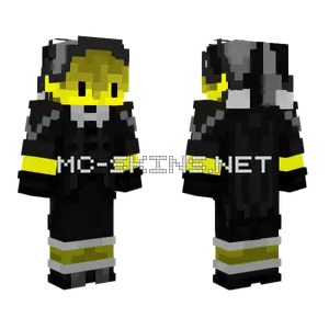 Yellow Jester Minecraft skin