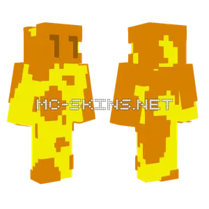 Yellow Man Orange Splash