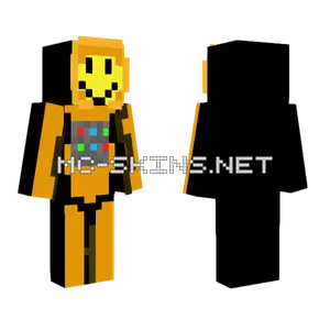 Yellow Smiley Robot
