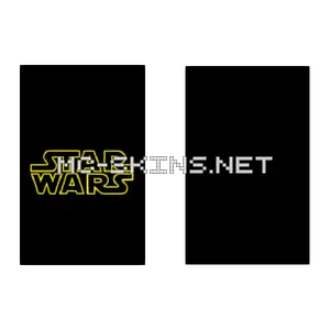 Yellow Star Wars Logo cape, outside and lining