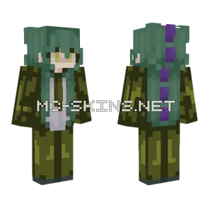 Yellow Stego Minecraft skin