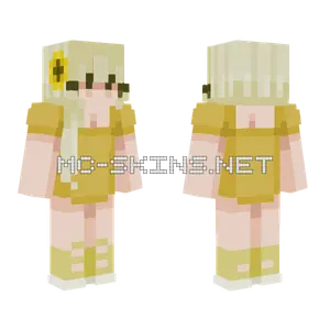 Yellow Sunflower Series Minecraft skin