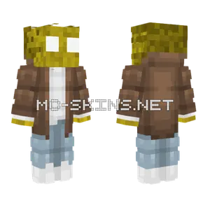 Yellow Trix Minecraft skin