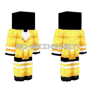 Yellow Uniform Minecraft skin