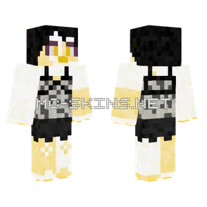 Yellow Witch Hat Minecraft skin