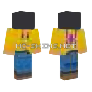Yellow Woods Outfit Minecraft skin