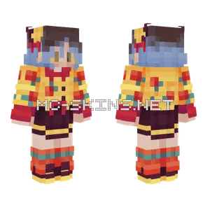 Yellow Yak Skin Minecraft skin