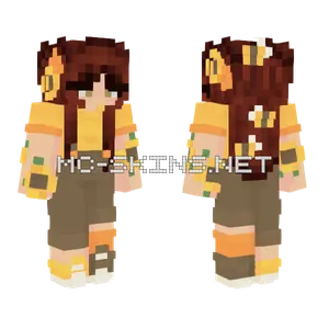 Yellow Yaks Skin Minecraft skin