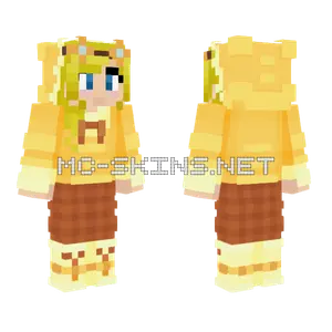 Yellow Yeti Minecraft skin