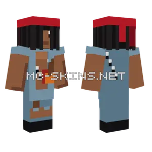 Yentheterrible Cowboy Hat Minecraft skin